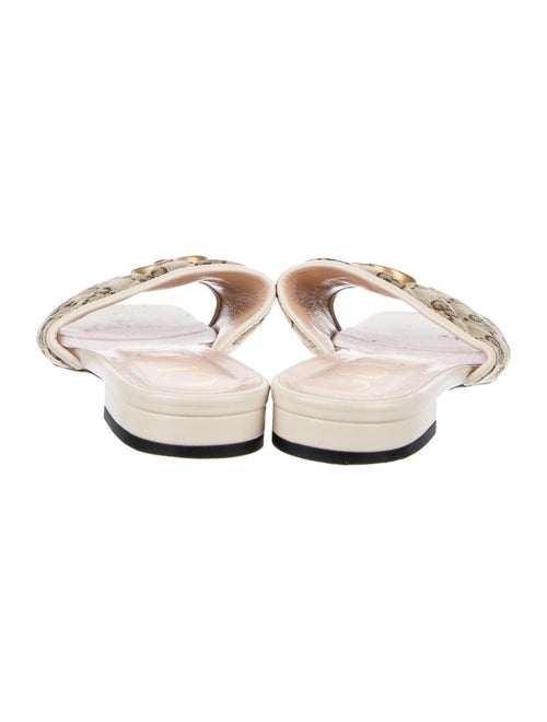 Gucci GG Canvas Slides