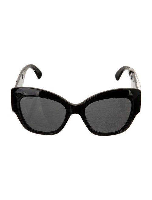 Gucci Interlocking G Logo Oversize Sunglasses