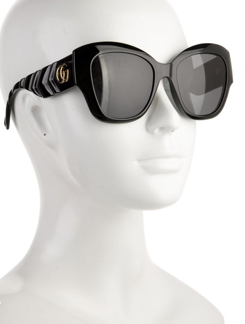 Gucci Interlocking G Logo Oversize Sunglasses