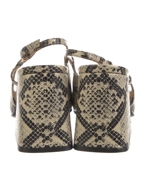 Gucci Horsebit Accent Leather Slingback Pumps