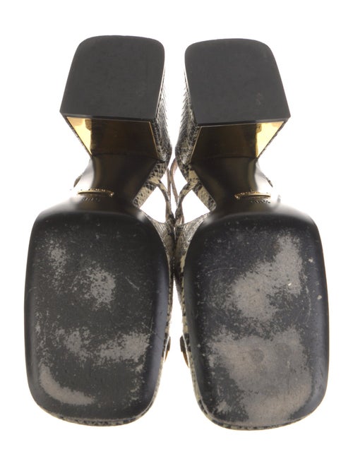 Gucci Horsebit Accent Leather Slingback Pumps