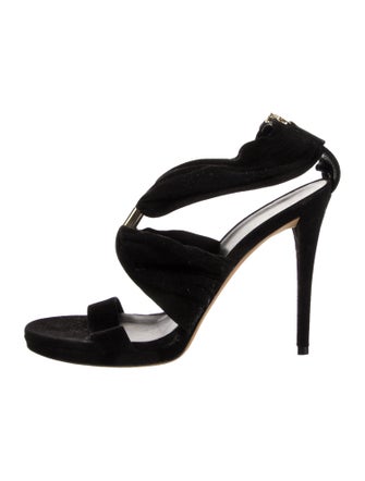 Gucci Suede Gladiator Sandals