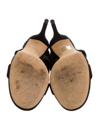 Gucci Suede Gladiator Sandals