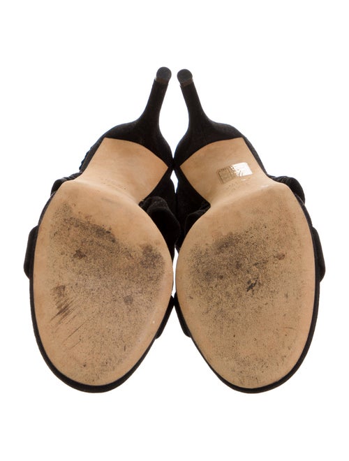 Gucci Suede Gladiator Sandals