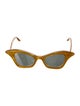 Gucci Cat-Eye Mirrored Sunglasses