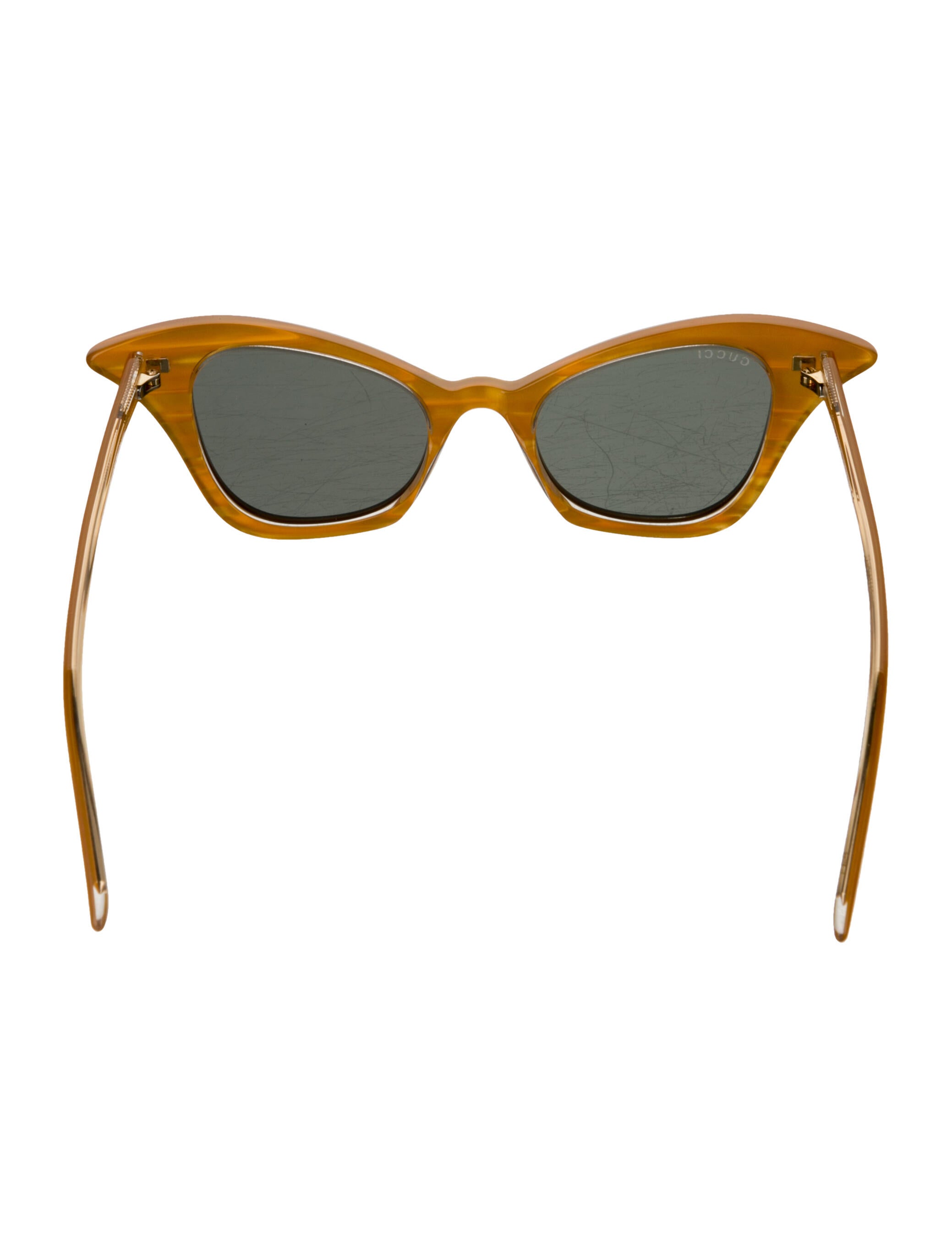 Gucci Cat-Eye Mirrored Sunglasses