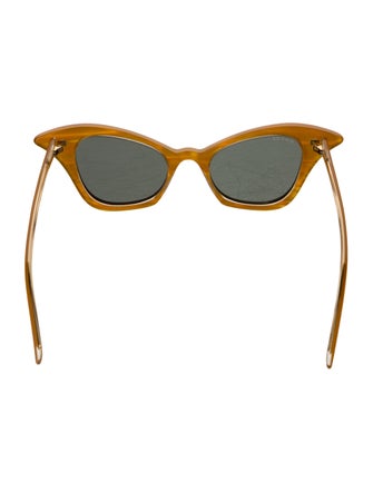Gucci Cat-Eye Mirrored Sunglasses