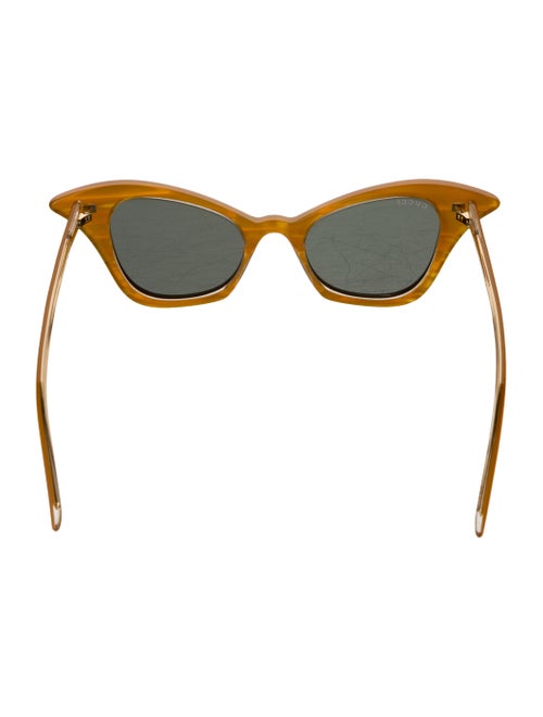 Gucci Cat-Eye Mirrored Sunglasses