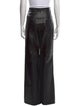 Gucci Leather Wide Leg Pants