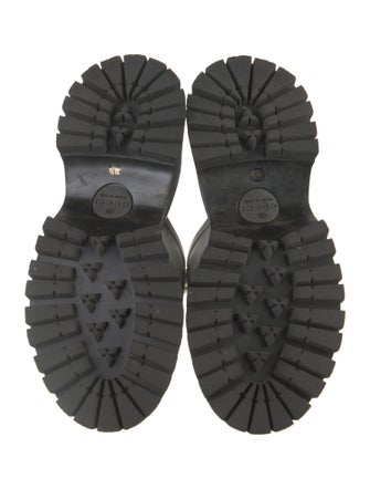 Gucci Horsebit Accent Leather Slides