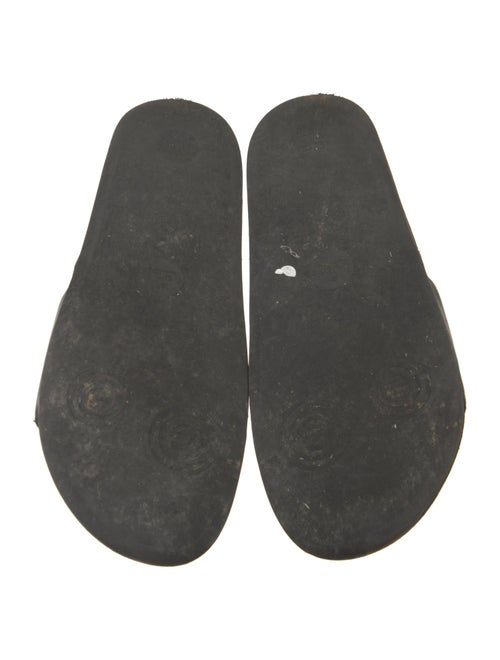 Gucci Leather Printed Slides