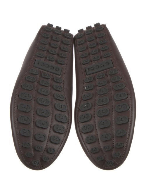 Gucci Horsebit Accent Leather Drivers