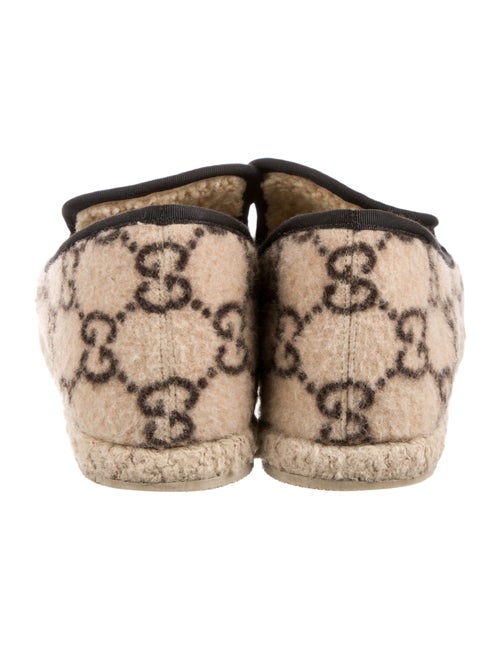 Gucci GG Logo Wool Espadrilles