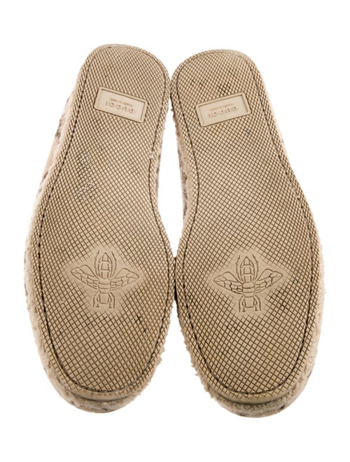 Gucci GG Logo Wool Espadrilles