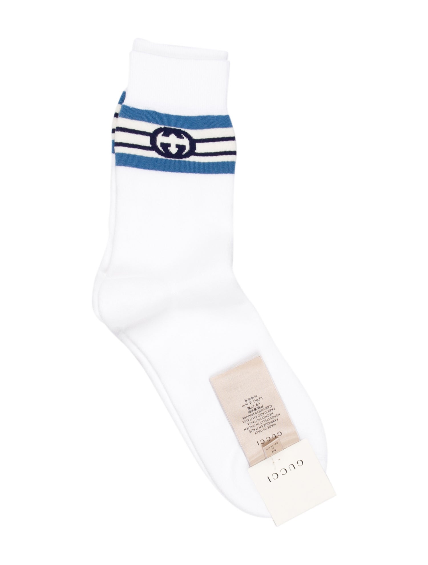 Gucci High Socks Size M w/Tags