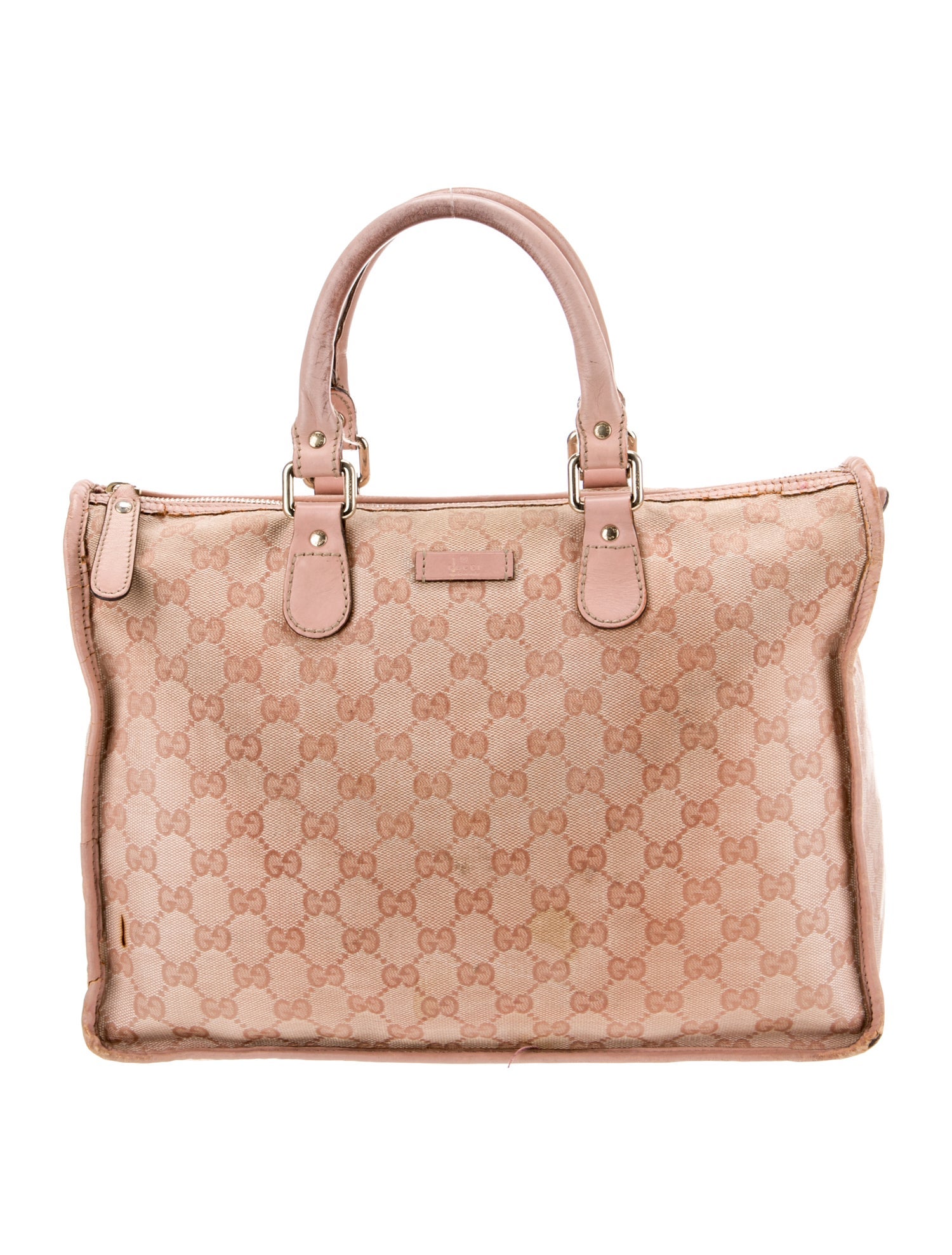 Gucci GG Canvas Top Handle Bag