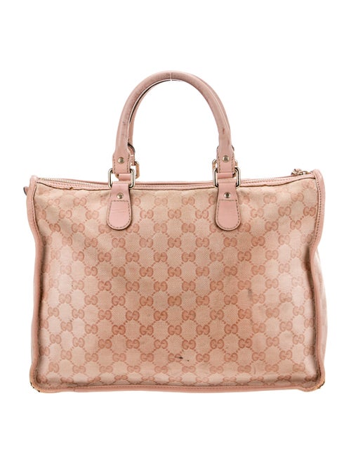 Gucci GG Canvas Top Handle Bag