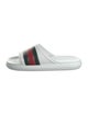 Gucci Web Accent Rubber Slides