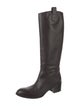 Gucci Leather Riding Boots
