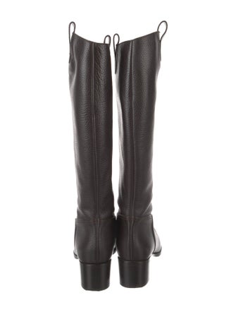 Gucci Leather Riding Boots