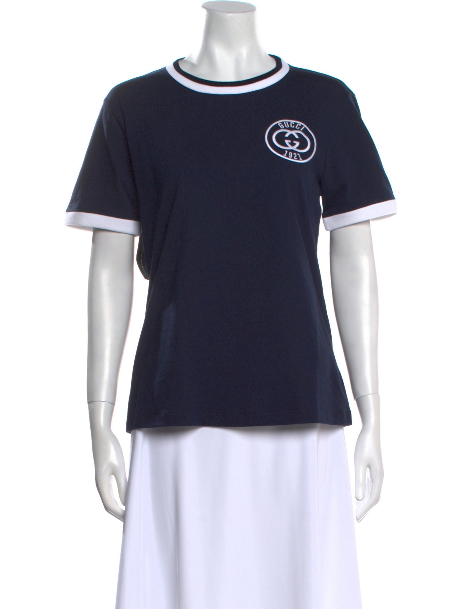 Gucci Graphic Print Crew Neck T-Shirt w/ Tags