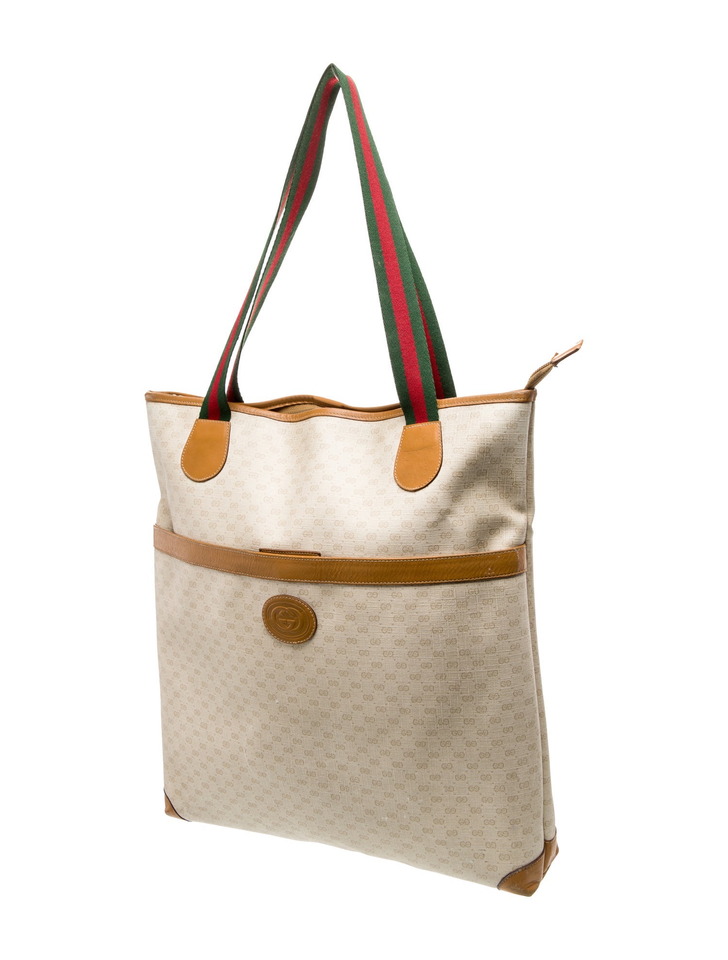 Gucci Web Shoulder Bag Vintage