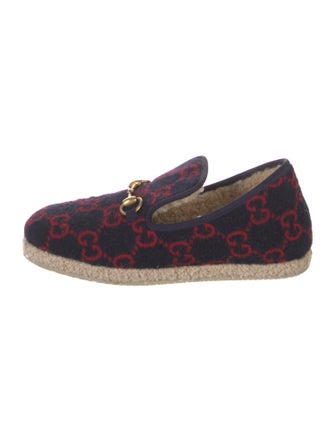Gucci GG Logo Wool Espadrilles
