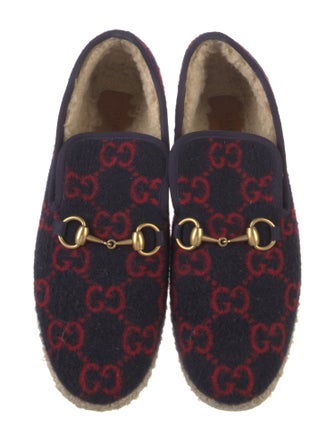 Gucci GG Logo Wool Espadrilles