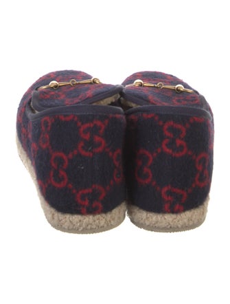 Gucci GG Logo Wool Espadrilles