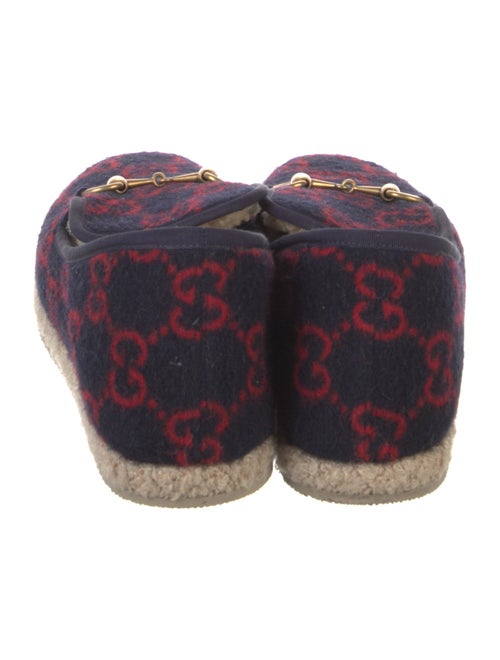 Gucci GG Logo Wool Espadrilles