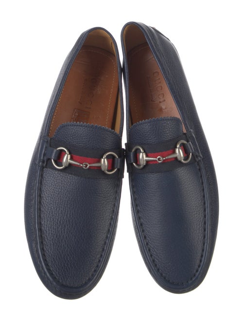 Gucci Horsebit Accent Leather Drivers