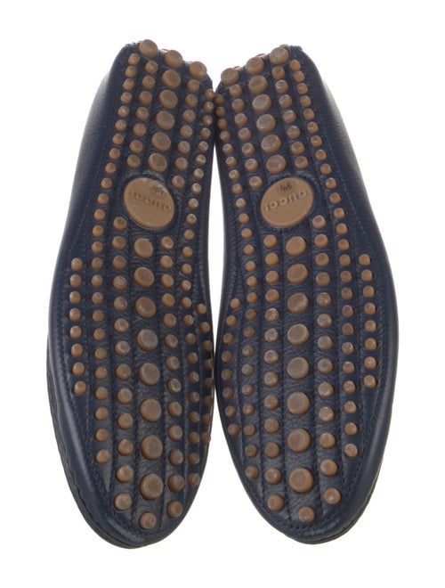 Gucci Horsebit Accent Leather Drivers