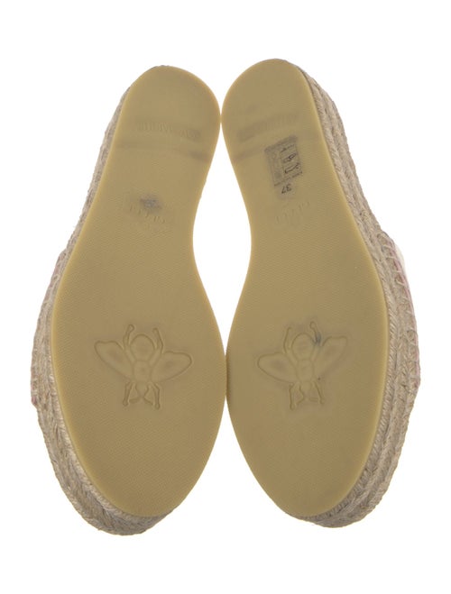 Gucci Interlocking G Logo Canvas Espadrilles