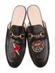 Gucci 1955 Horsebit Accent Leather Mules