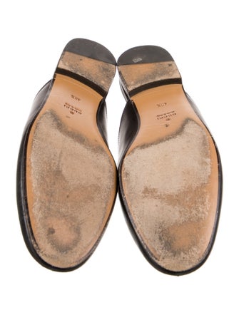 Gucci 1955 Horsebit Accent Leather Mules