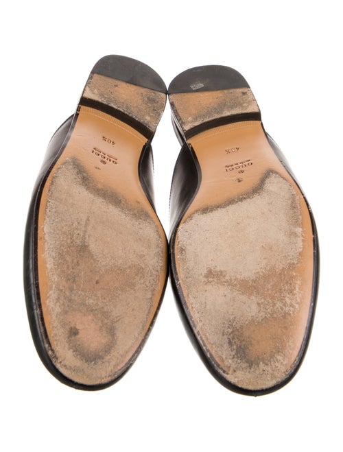 Gucci 1955 Horsebit Accent Leather Mules