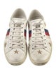 Gucci Sylvie Web Accent Leather Sneakers