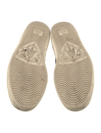 Gucci Sylvie Web Accent Leather Sneakers