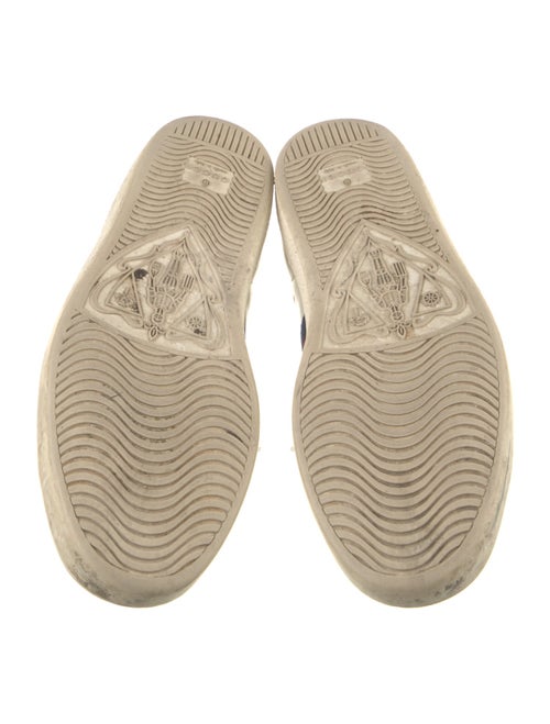 Gucci Sylvie Web Accent Leather Sneakers