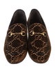 Gucci GG Logo Velvet Loafers