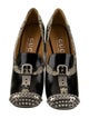 Gucci Leather Animal Print Pumps