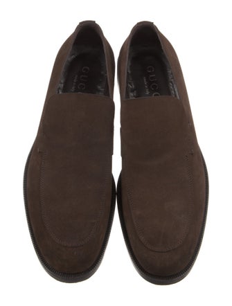 Gucci Suede Loafers