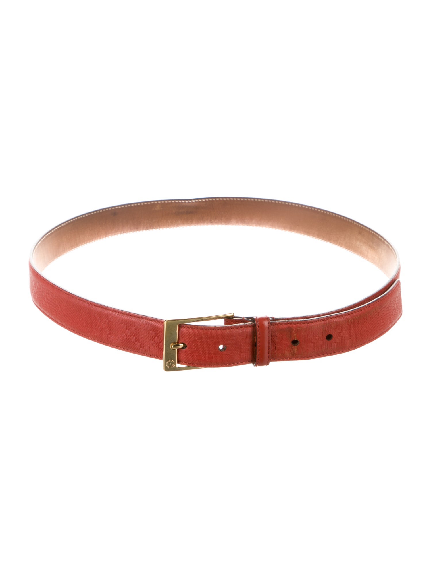 Gucci Skinny Leather Waist Belt