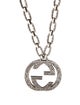 Gucci Interlocking G Pendant Necklace