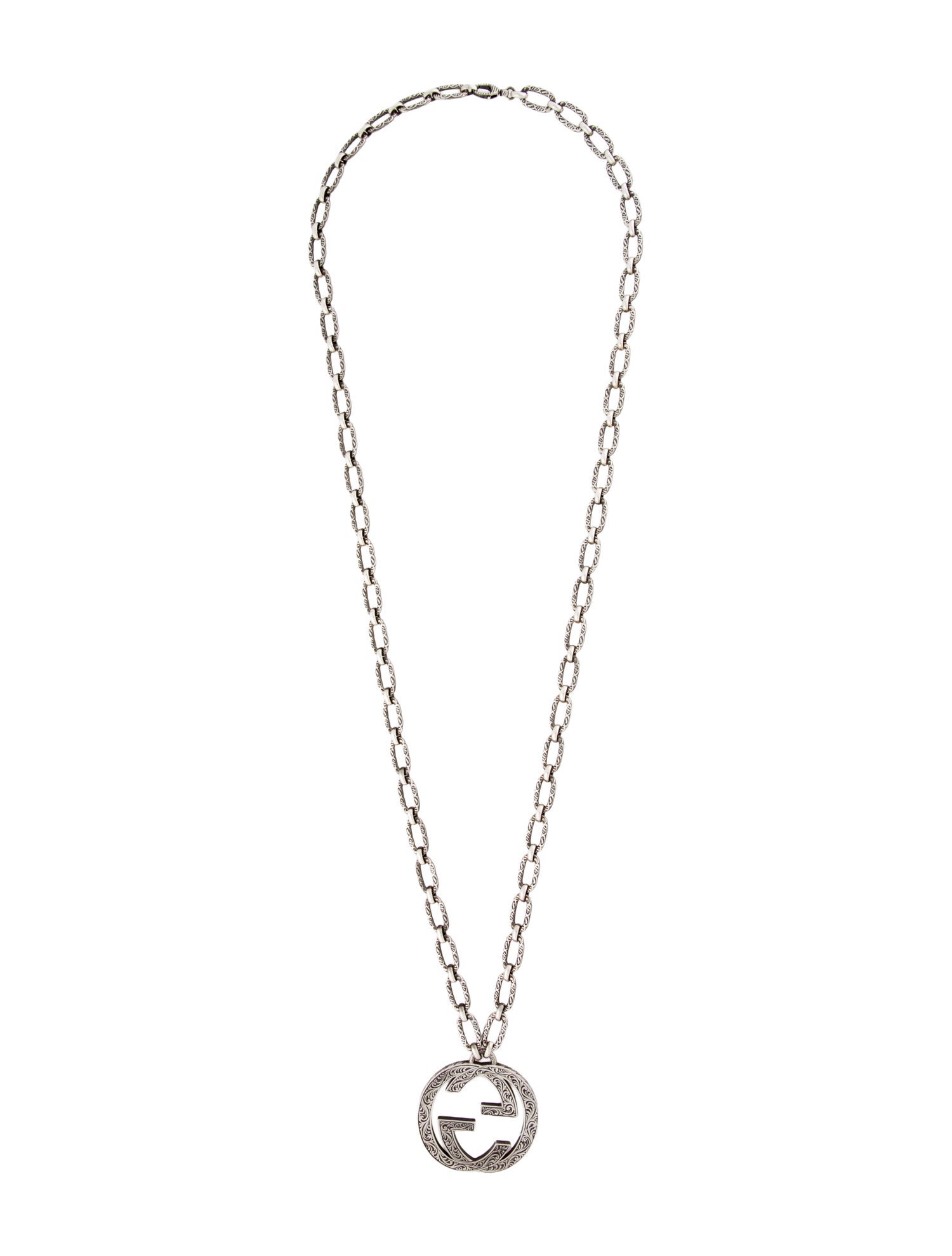 Gucci Interlocking G Pendant Necklace