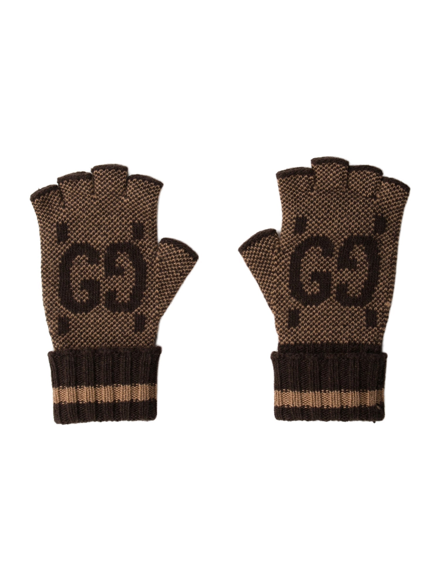 Gucci Women's Cashmere Fingerless Gloves w/Tags