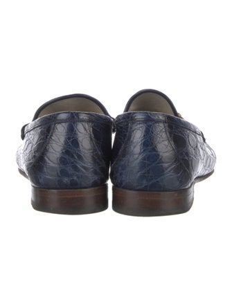 Gucci Horsebit Accent Leather Dress Loafers
