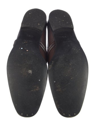 Gucci Leather Dress Loafers