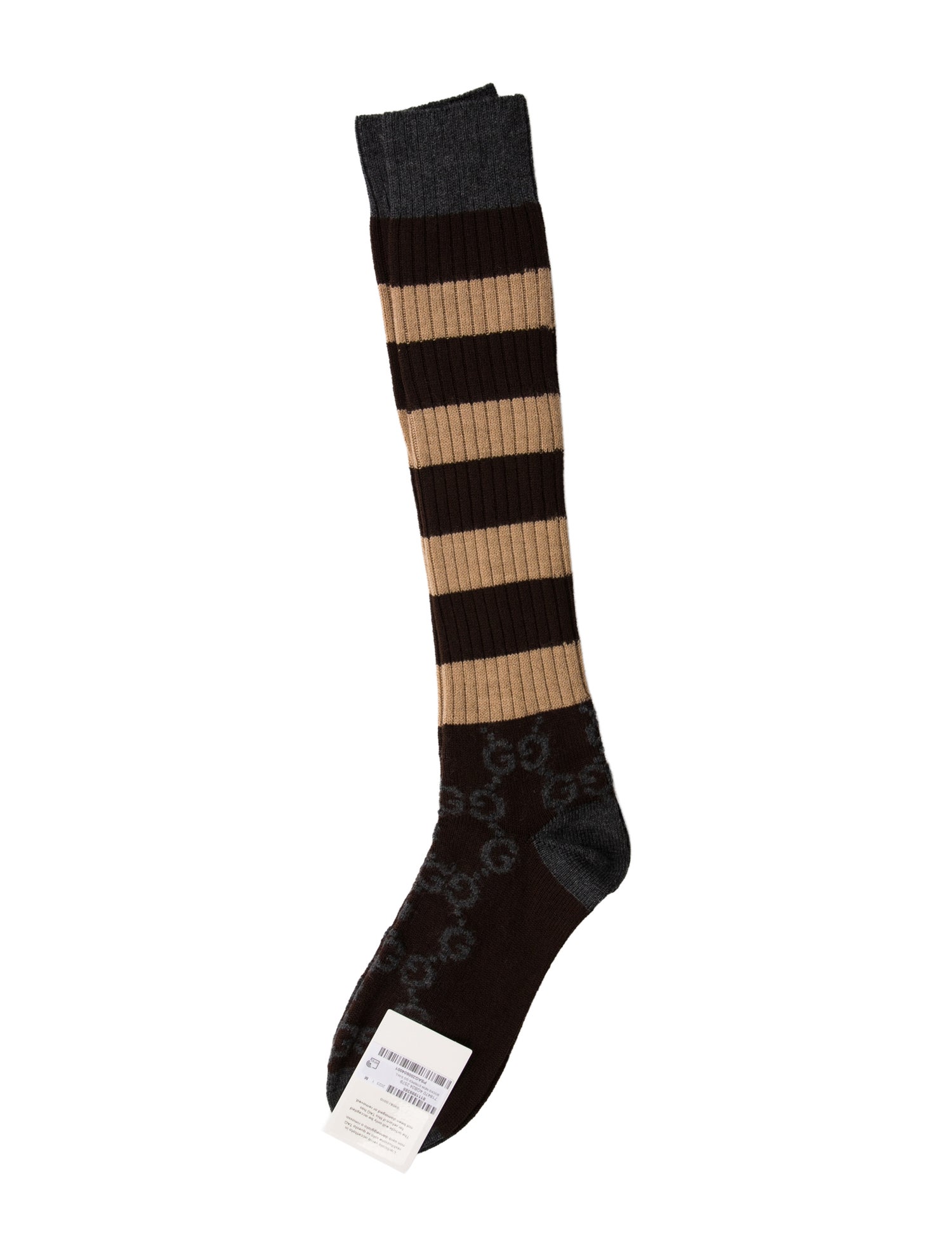 Gucci Men's Wool Mid-Calf Socks w/Tags