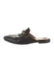Gucci Horsebit Accent Leather Mules